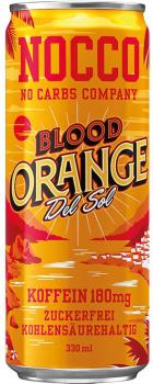 NOCCO BCAA Blood Orange Alu 129400001743 33 cl, 24 Stk.