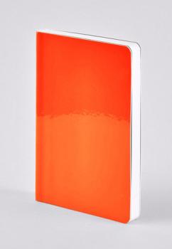 NUUNA Notizbuch Candy A6 50046 Neon Orange,Punkte,176 S.