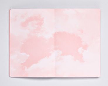 NUUNA Notizbuch Inspiration A5 53559 Cloud Rosé,blanko,176 S.