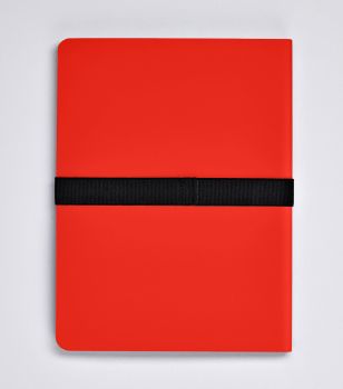 NUUNA Notizbuch Not White A5 55218 Red,blanko,176 S.