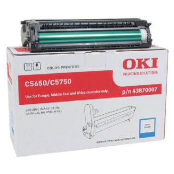 OKI Drum cyan 43870007 C5650/5750 20'000 Seiten