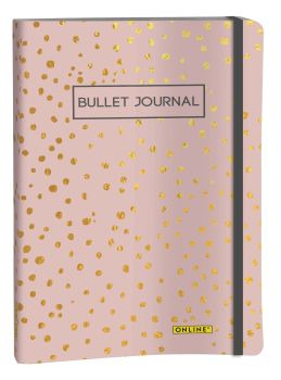 ONLINE Bullet Journal A5 02247 Sptlights Rose 96 Blatt