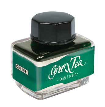 ONLINE Tintenglas 15ml 17065/3 Dufttinte Green Tea, green