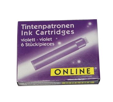 ONLINE Tintenpatronen Standard 17227/12 Violett 6 Stück