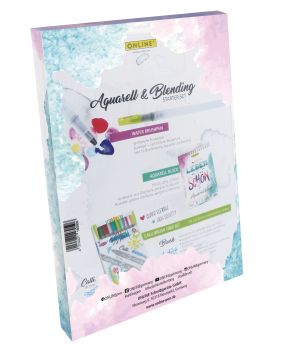 ONLINE Aquarell & Blending Set 18050 13-teilig