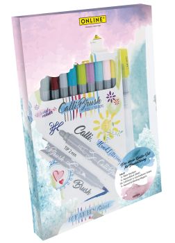 ONLINE Aquarell & Blending Set 18050 13-teilig