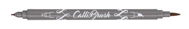 Online callibrush pen double tip 2mm 19062/6 brown - Online-19062-6-4014421190628-02