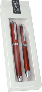 ONLINE Füllhalterset 31177 Nature Style Rosewood