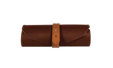 ONLINE Lederetui brown 41077 19x6cm