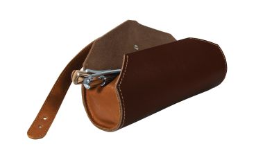 ONLINE Lederetui brown 41077 19x6cm