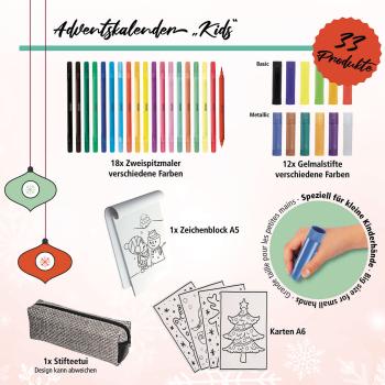 ONLINE Adventskalender 47x37cm 81784 Kids D