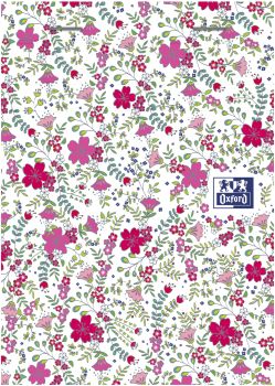 OXFORD Notizblock ForMe Floral A6 400094827 liniert 6mm, 90g 80 Blatt