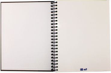 OXFORD European Book, Whiteboard A4+ 400132983 kariert, braun 120 Blatt