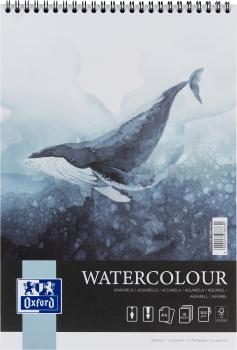 OXFORD Art Aquarellblock A4 400167561 blanko, 300g 10 Blatt
