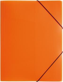 PAGNA Gummizugmappe Trend PP A4 21613-09 3 Klappen orange