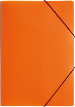 PAGNA Gummizugmappe Trend PP A3 21638-09 3 Klappen orange