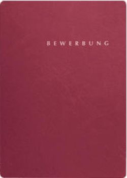 PAGNA Bewerbungsmappe Select 22016-01 rot 3 Stück