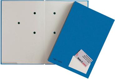 PAGNA Unterschriftenmappe A4 24205/02 blau