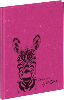 PAGNA Notizbuch Save me A5 26050-34 Zebra