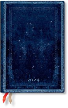 PAPERBLANKS Agenda Inkblot 2024 DH0886-6 1W/2S HOR Midi 12M DE 13x18cm