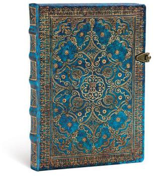 PAPERBLANKS Azurblau Midi PB3558-9 lin. 130x180mm, 240 S.