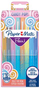 PAPERMATE Faserschreiber Flair M 2061395 16 Stück ass. Candy Pop