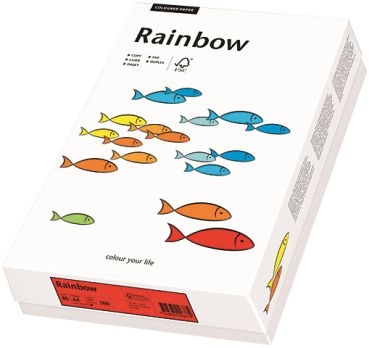 PAPYRUS Rainbow Papier FSC A3 88042300 hellgelb, 80g 500 Blatt