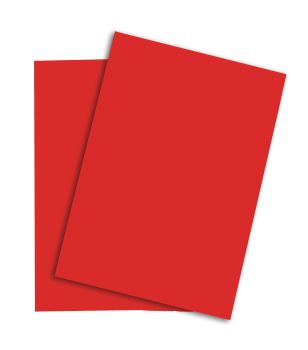 PAPYRUS Rainbow Papier FSC A3 88042478 intensivrot, 80g 500 Blatt