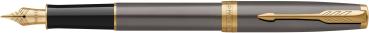 PARKER Füllfederhalter M 2213721 SONNET Grey GT