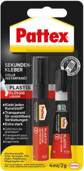 PATTEX Plastix Sekundenkleber PSA1C 2g