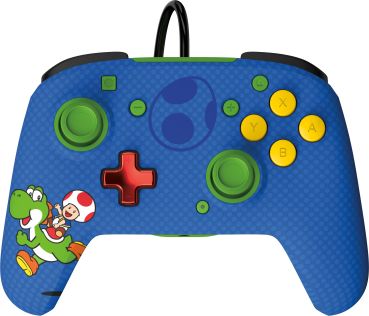 PDP Rematch Wired Controller 500-134-YOSHI NSW, Toad & Yoshi