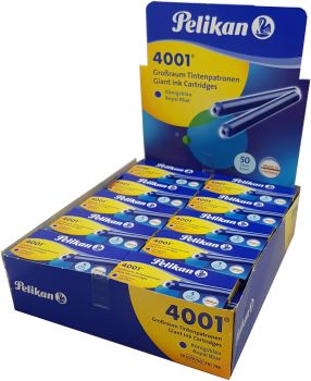 PELIKAN Tinte 4001 GTP/5 310748 königsblau, löschbar 5 Stück