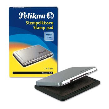 PELIKAN Metall-Stempelkissen schwarz 331777 Gr.2 11x7cm