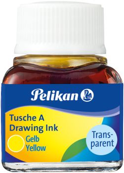 PELIKAN Tusche 10ml 523/5 gelb