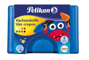 PELIKAN Wachsmaler Griffix 666/8WL 8 Farben ass. Etui