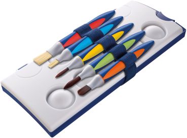 PELIKAN Pinselset Griffix 700733 5-teilig 5 Farben