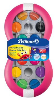 PELIKAN Deckfarbkasten Space 724625 Tube 12+1 Stück