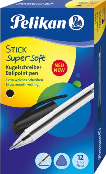 PELIKAN Kugelschreiber Stick super 1mm 804370 schwarz