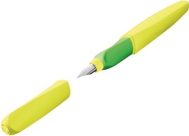 PELIKAN Twist Füllhalter Feder M 807272 Neon Gelb