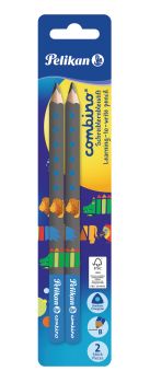 PELIKAN Schreiblernbleistift Combino 811187 grau/blau Tier-Motive