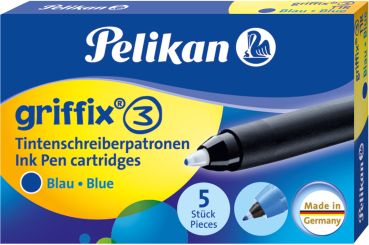 PELIKAN Patrone Griffix T1R blau 5 Stck.