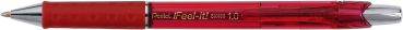 PENTEL Kugelschreiber Feel-it 1mm BX480-B rot