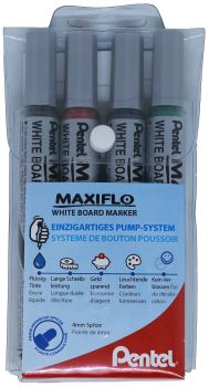 PENTEL Boardmarker Maxiflo 4mm MWL5S-4 4 Stück