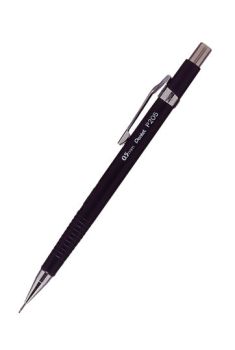 PENTEL Druckbleistift Sharp 0.5mm P205A schwarz mit Radiergummi