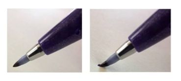 PENTEL Brush Sign Pen SES15C-V violett