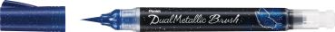 PENTEL Brushpen Dual Metallic XGFH-DC blau