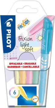 PILOT FriXion Light 3.3-4mm 170.006.97 soft - assortiert 6 Stück