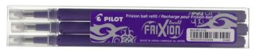 PILOT Mine FriXion Refill BLS-FR7-V-S3 violett, 3er Set