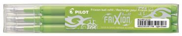 PILOT Mine FriXion Refill BLSFR7LG hellgrün, 3er Set