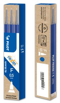 PILOT Roller FriXion Mine 0,5mm BLSFRP5L blau 3 Stück